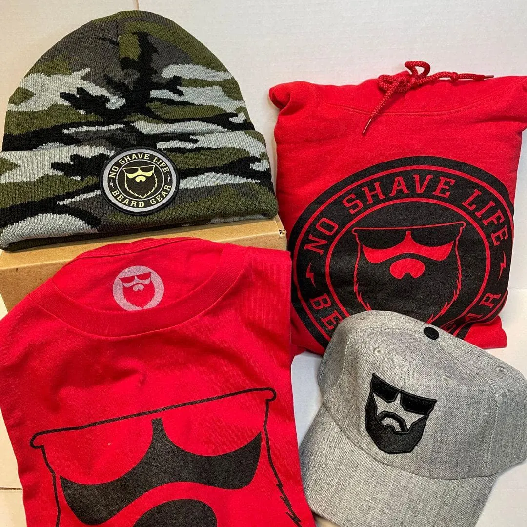 No Shave Life Monthly Beard Club Surprise Box