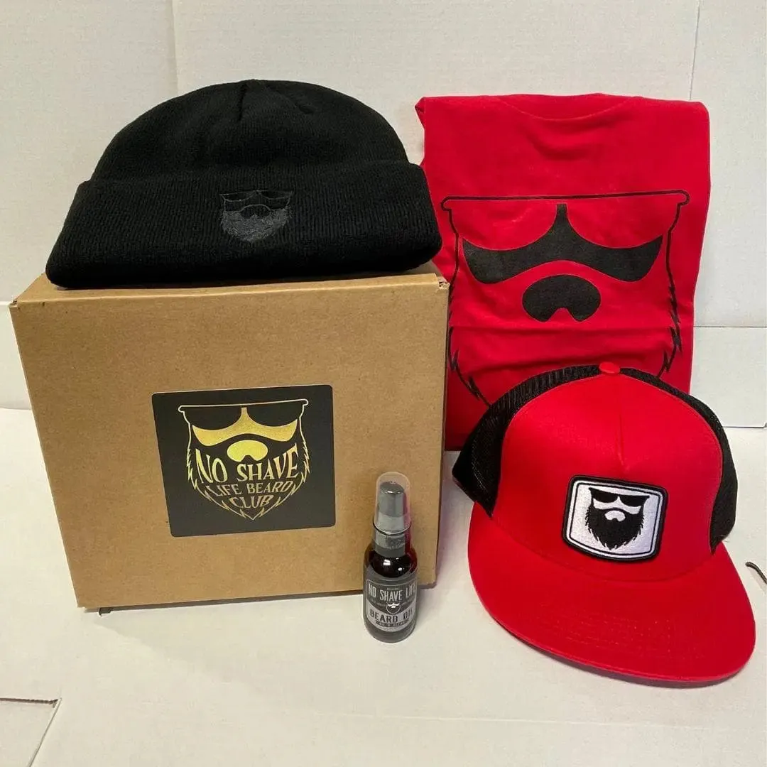 No Shave Life Monthly Beard Club Surprise Box