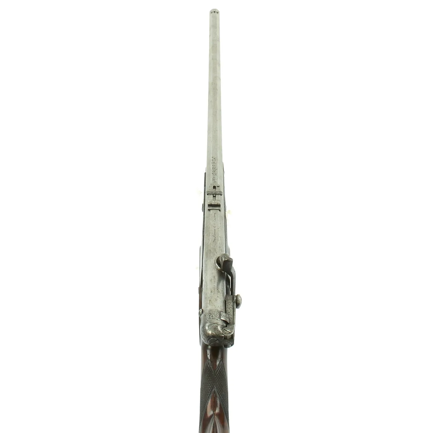 Original British Terry's Patent Sporting Rifle made by Charles Nephew & Co. for Nepalese Royalty