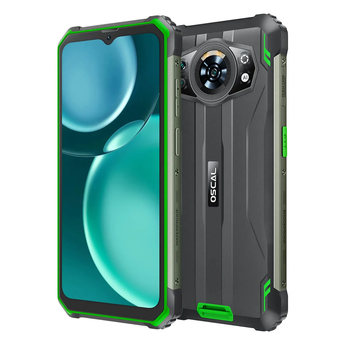 Oscal S80 6.583-Inch 6 128GB 13000mAh Massive Battery 4G Ruggedized Smartphone