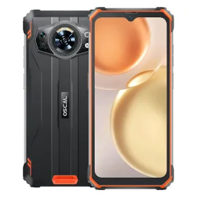 Oscal S80 6.583-Inch 6 128GB 13000mAh Massive Battery 4G Ruggedized Smartphone