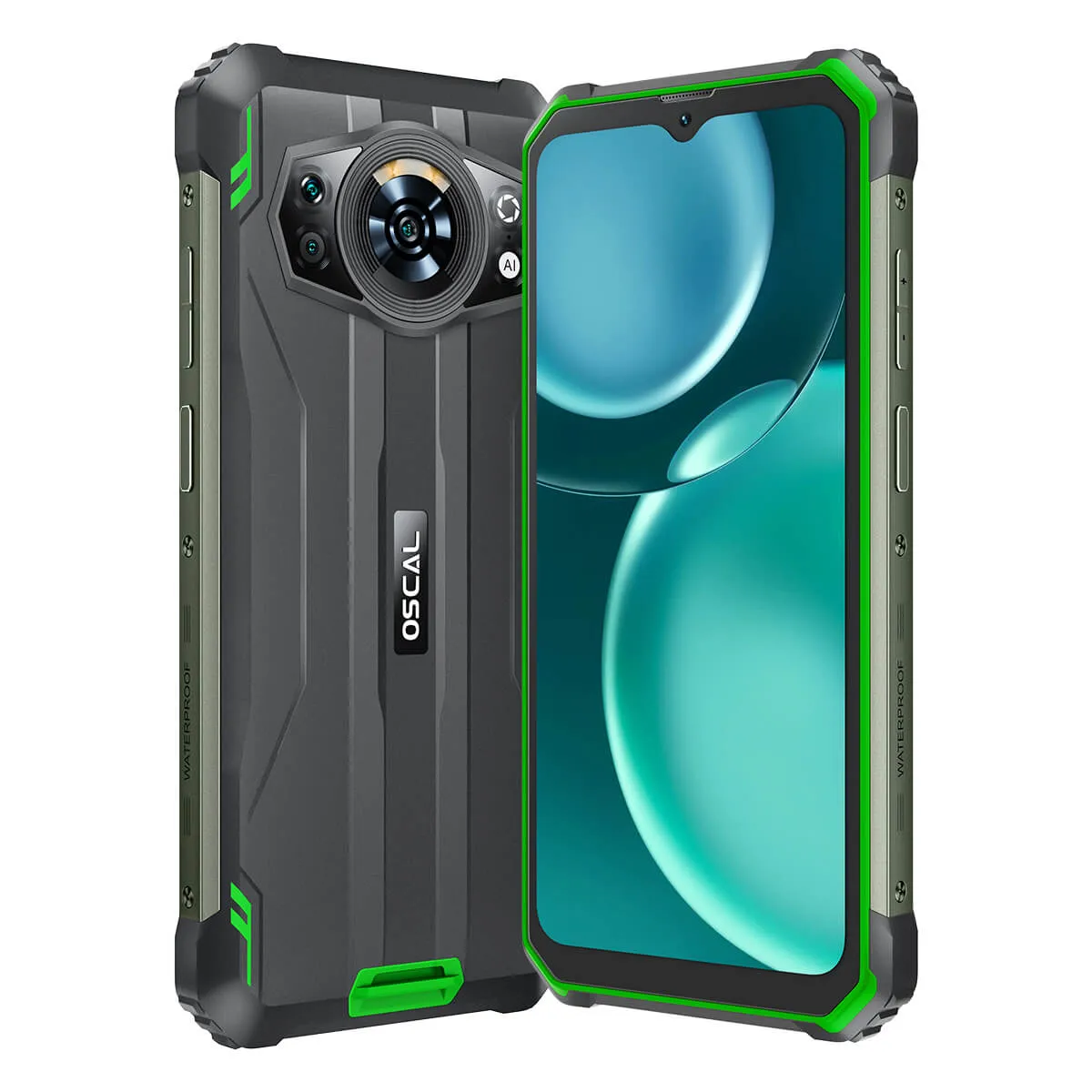 Oscal S80 6.583-Inch 6 128GB 13000mAh Massive Battery 4G Ruggedized Smartphone