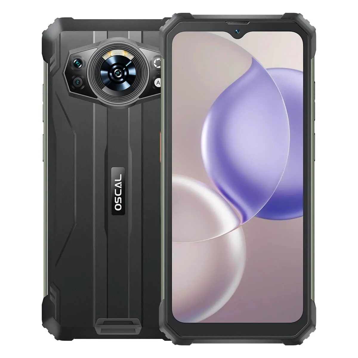 Oscal S80 6.583-Inch 6 128GB 13000mAh Massive Battery 4G Ruggedized Smartphone