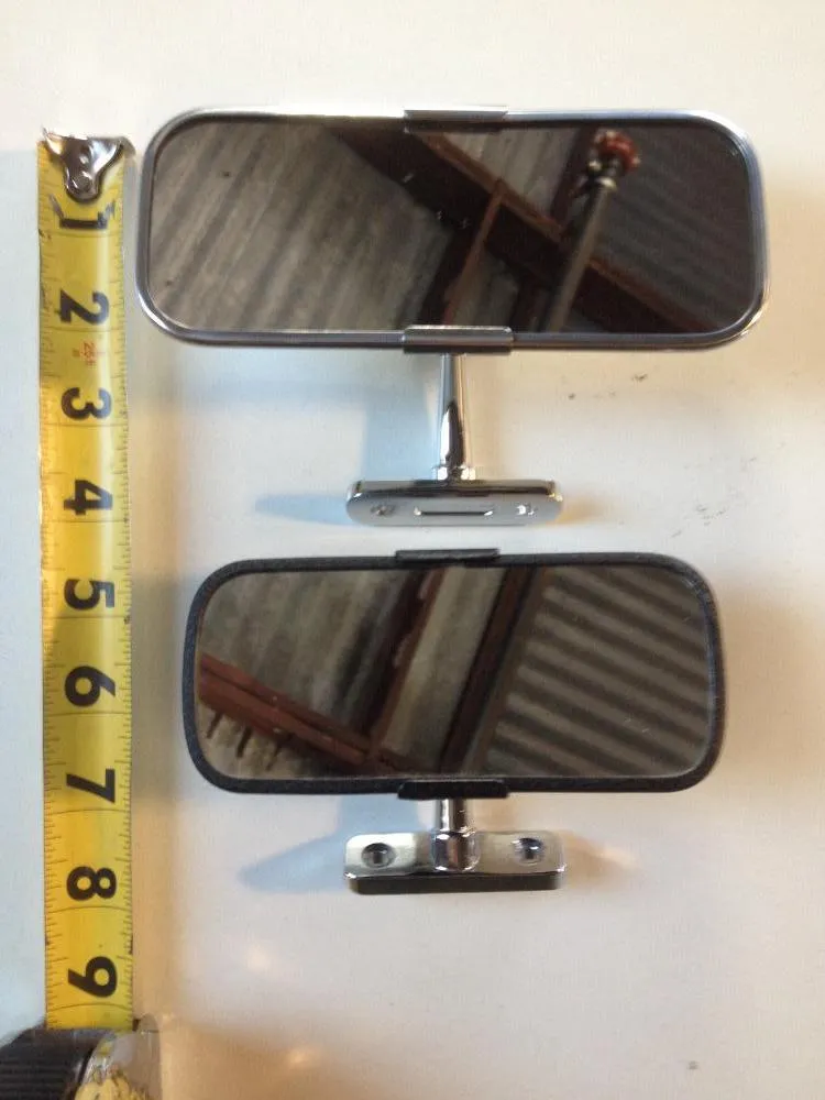 Oversized Bugeye and Spridget rearview dashboard mirror
