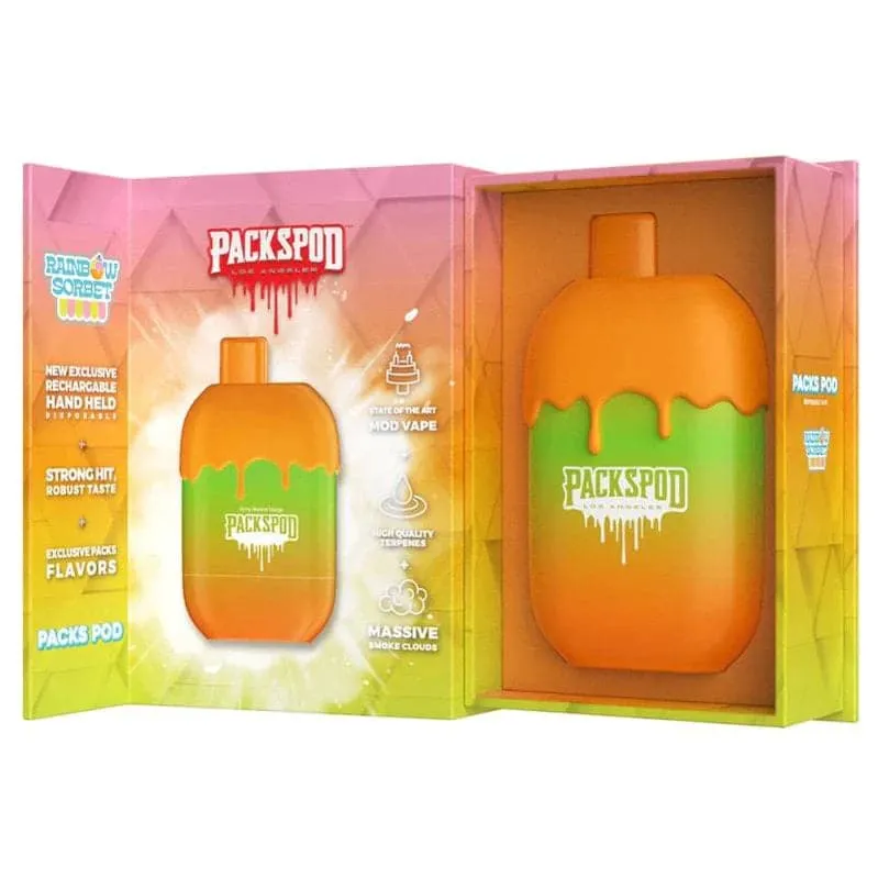 Packwoods Packspod Vape 5000 Puffs - 3 pack