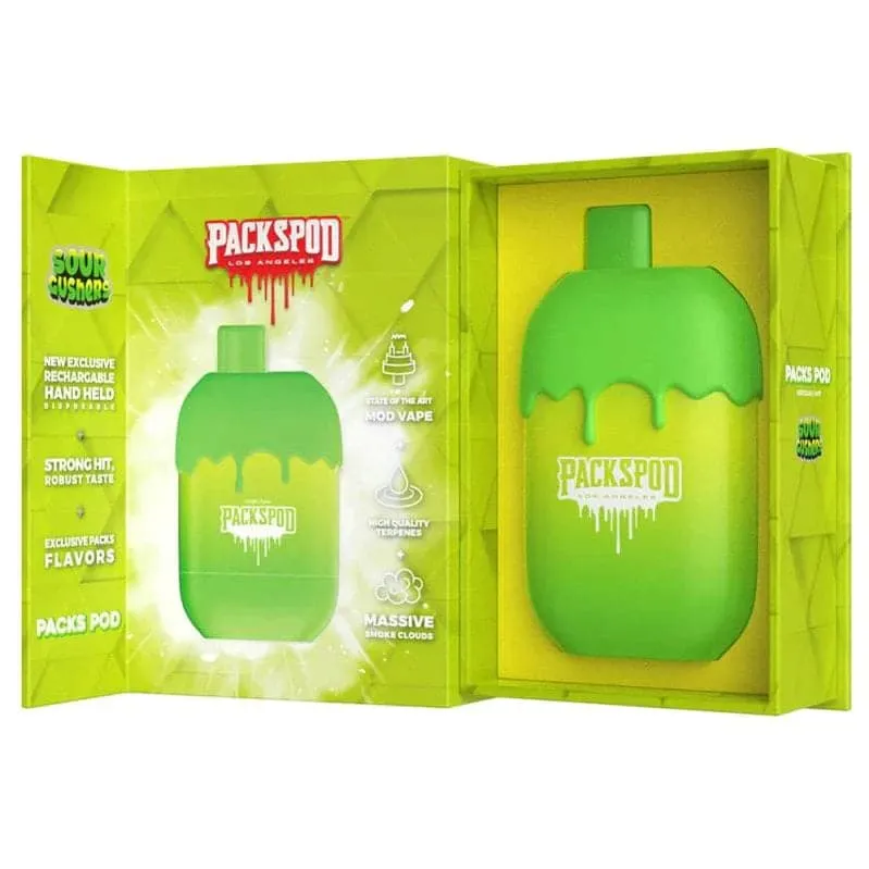 Packwoods Packspod Vape 5000 Puffs - 3 pack