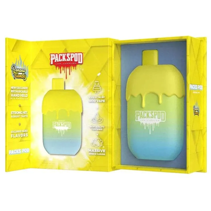 Packwoods Packspod Vape 5000 Puffs - 3 pack