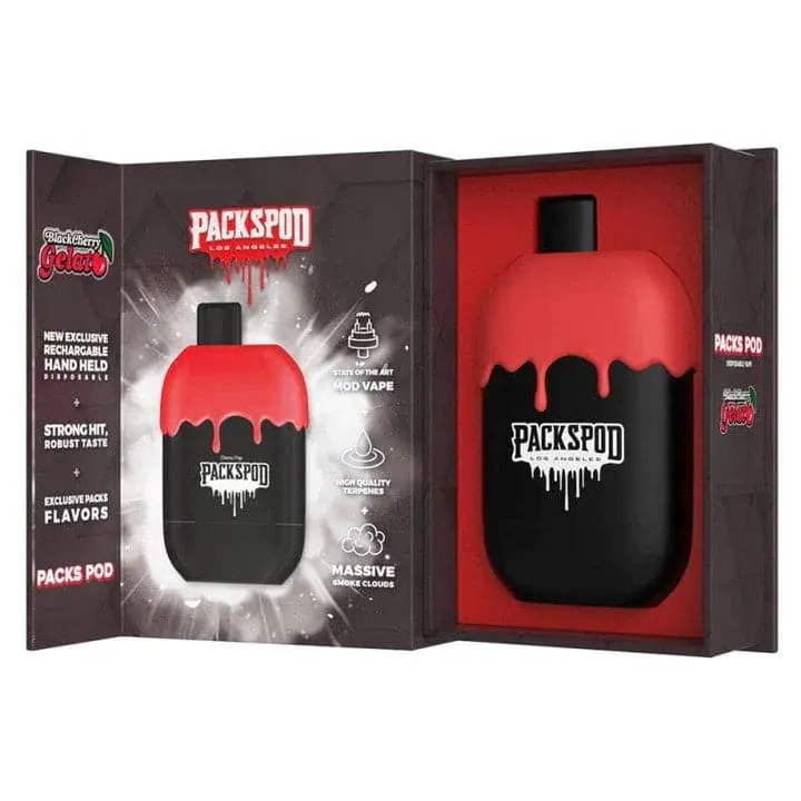 Packwoods Packspod Vape 5000 Puffs - 3 pack