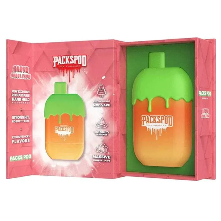 Packwoods Packspod Vape 5000 Puffs - 3 pack