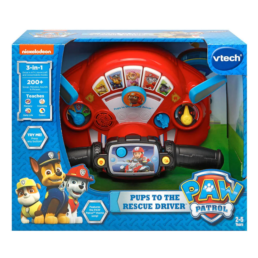 PAW PATROL LEARNING DRIVER