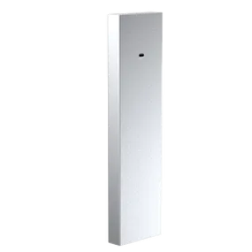 PEDESTAL 144CAB-BUT-01-304 54" Stainless Pedestal - ButterflyMX 12" Surface Video Intercom