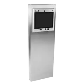 PEDESTAL 184TOW-MVI-002-304 54" Stainless Pedestal - KeyCom Bolt Flush
