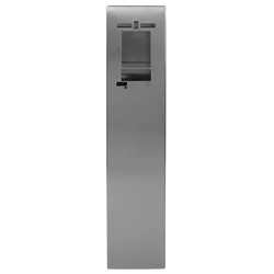 PEDESTAL MX-SS-7F 54" Stainless Pedestal - ButterflyMX 7" Recessed Video Intercom