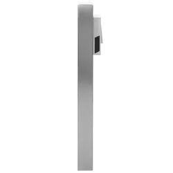 PEDESTAL MX-SS-7S 54" Stainless Pedestal - ButterflyMX 7" Surface Video Intercom