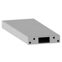 PEDESTAL PRO MX-SS-12F 54" Stainless Pedestal - ButterflyMX 11.6" Recessed Video Intercom