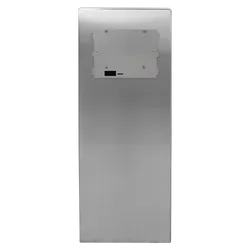PEDESTAL PRO MX-SS-12S 54" Stainless Pedestal - ButterflyMX 11.6" Surface Video Intercom