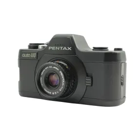 Pentax auto 110 Film Camera with two lenses