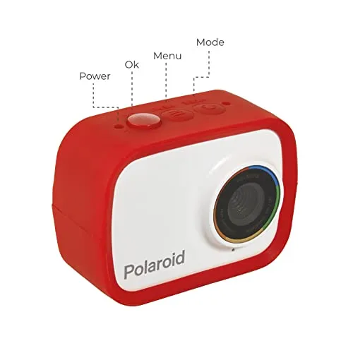 Polaroid Sport Action Camera 720p 12.1mp, Waterproof Camcorder