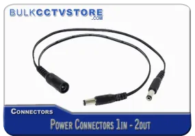 Power Connector 2.1mm - 1in - 2out