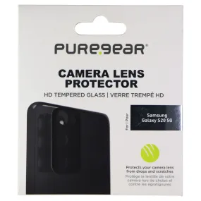 PureGear HD Tempered Glass Camera Lens Protector for Samsung Galaxy S20 5G