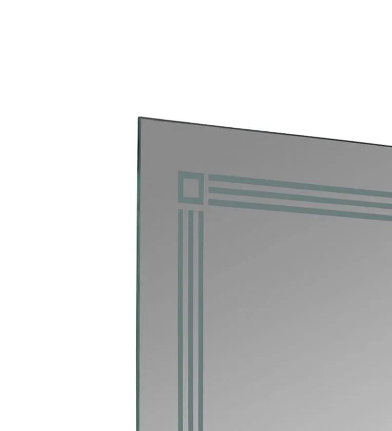 Quality Glass Rectangular LED Mirror for Bathroom - 18 x 24 Inch with Back Light, Touch Sensor, and 3 Light Effects LED 27