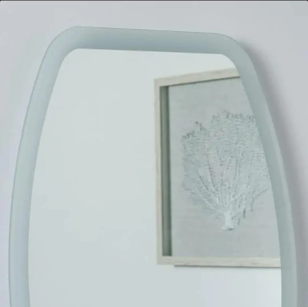 Quality Glass Rectangular LED Mirror for Bathroom - 18 x 24 Inch with Back Light, Touch Sensor, and 3 Light Effects LED 72