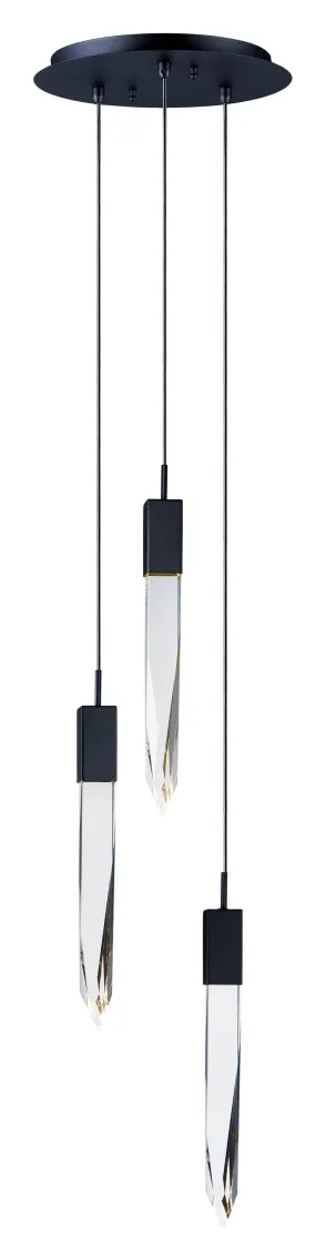 Quartz 3-Light LED Pendant