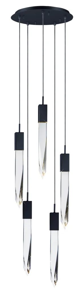 Quartz 5-Light LED Pendant