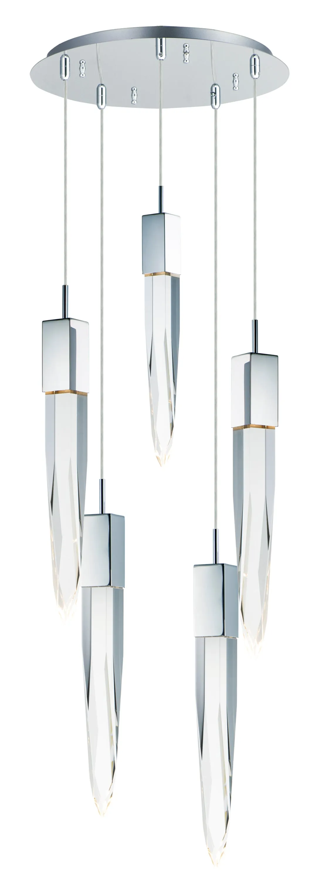 Quartz 5-Light LED Pendant