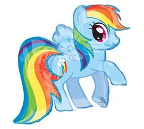 Rainbow Dash My Little Pony Foil Balloon