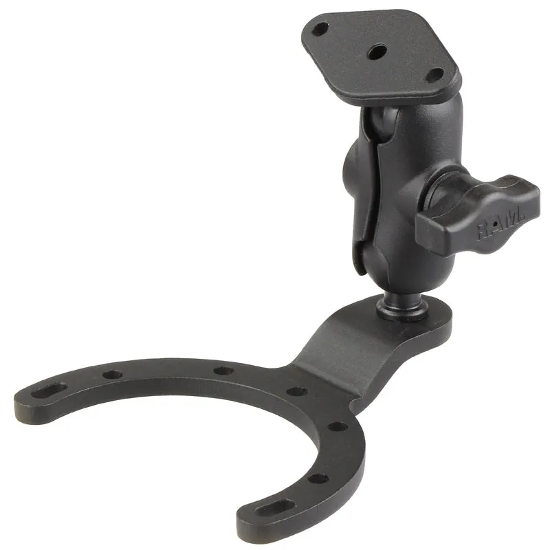 RAM® Large Gas Tank Mount with Diamond Plate