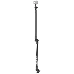RAM® Tough-Pole™ Camera Mount with Double Pipe & RAM® Track-Node™ Base