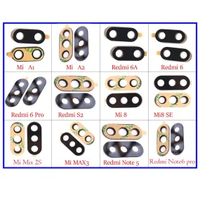 rear back camera glass lens for Xiaomi Redmi 5 6 6A plus pro/S2/Y2 /Note 4 5 6/Mi A1 A2 lite 8 SE/Mi mix 2S/Mi Max 3