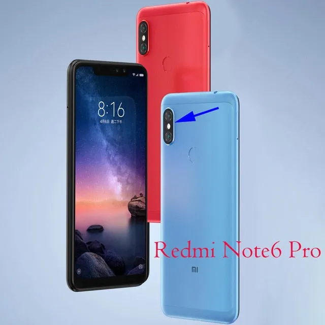 rear back camera glass lens for Xiaomi Redmi 5 6 6A plus pro/S2/Y2 /Note 4 5 6/Mi A1 A2 lite 8 SE/Mi mix 2S/Mi Max 3