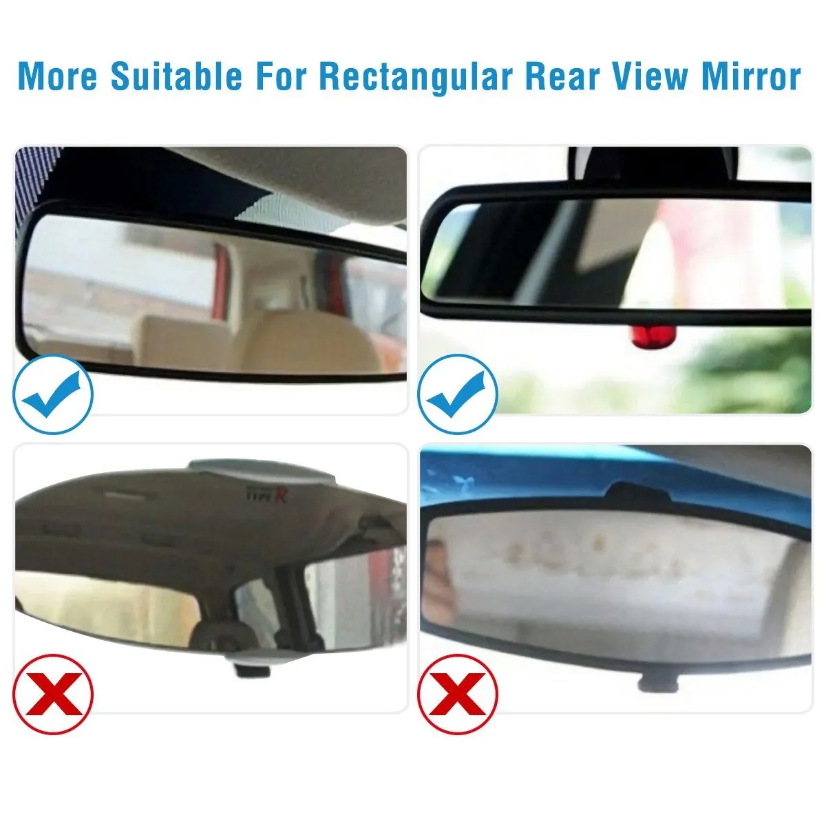Rear View Mirror Car Mount Holder