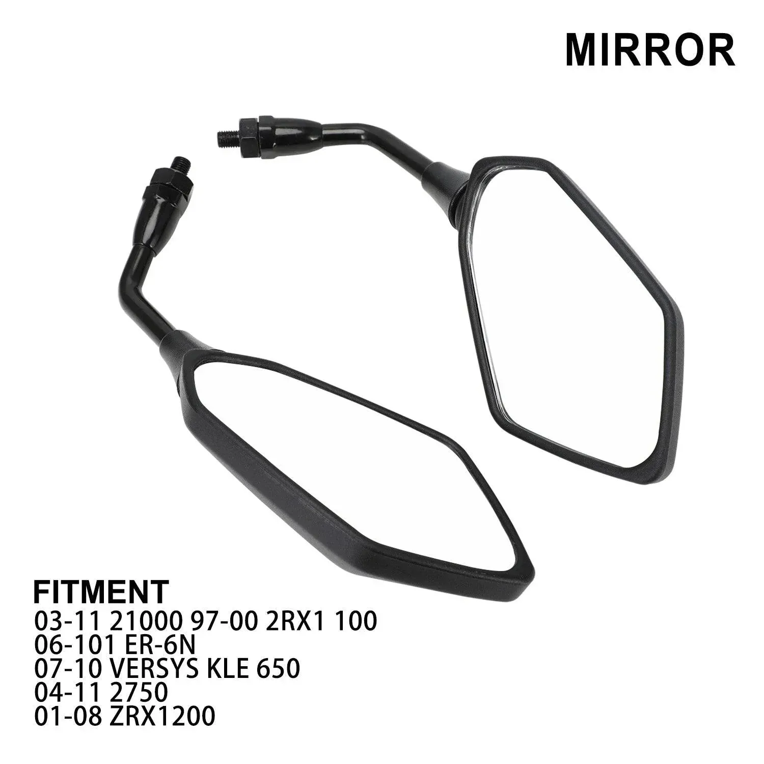 Rear View Mirrors For KAWASAKI