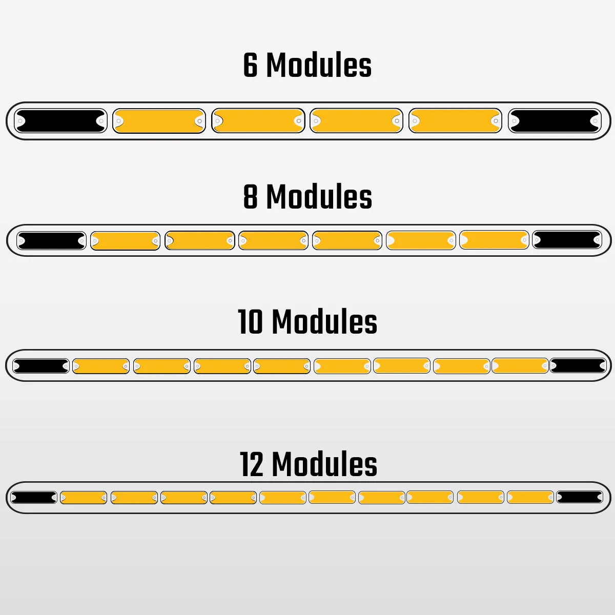 RECT 13 LStick series Traffic Director LED Light Bar
