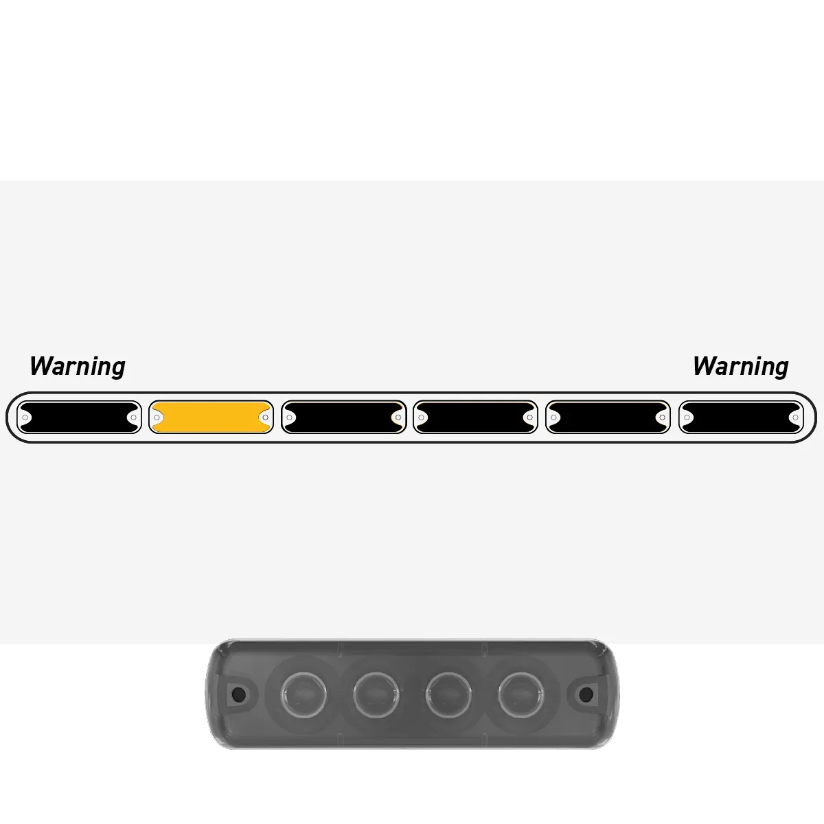 RECT 14 LStick series Traffic Director LED Light Bar