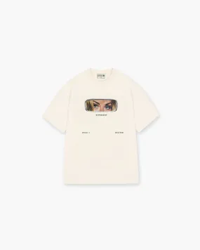 Represent X Duke   Dexter Rearview Mirror T-Shirt - Ecru