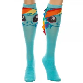 Ribbon My Little Pony Rainbow Dash Knee High Socks (Women's)