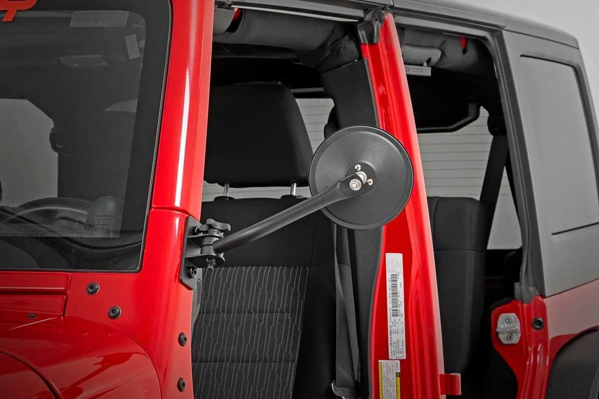 Round Trail Mirror - Jeep Wrangler JK (2007-2018)