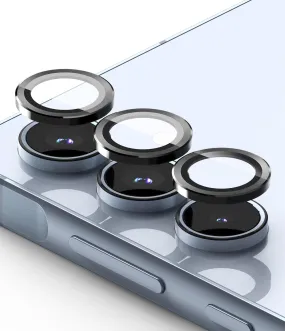 Samsung Galaxy A35 / A55 Camera Lens Frame Glass Protector - Black