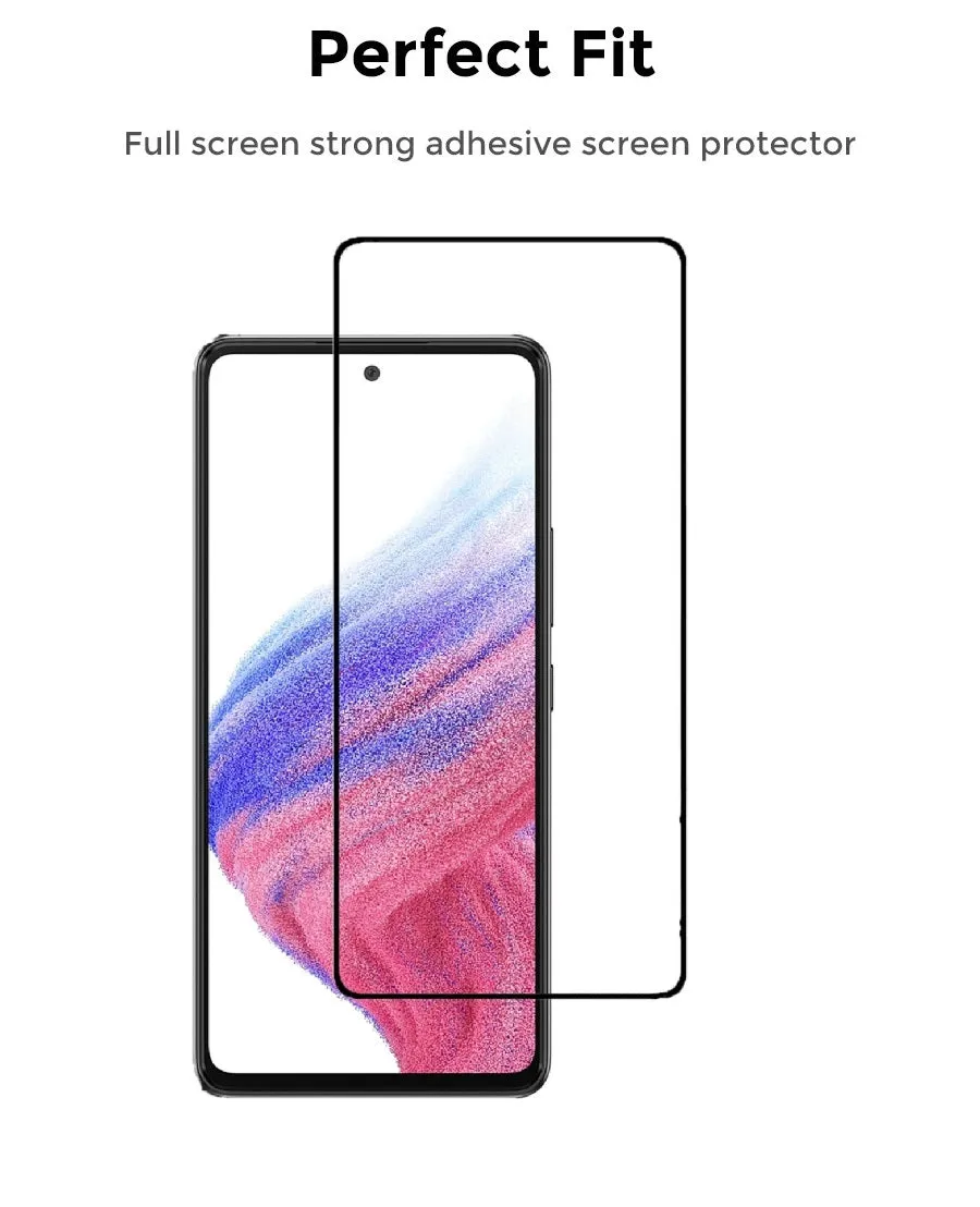 Samsung Galaxy A53 5G Screen Protector | Tempered Glass | 2 Pack - Black