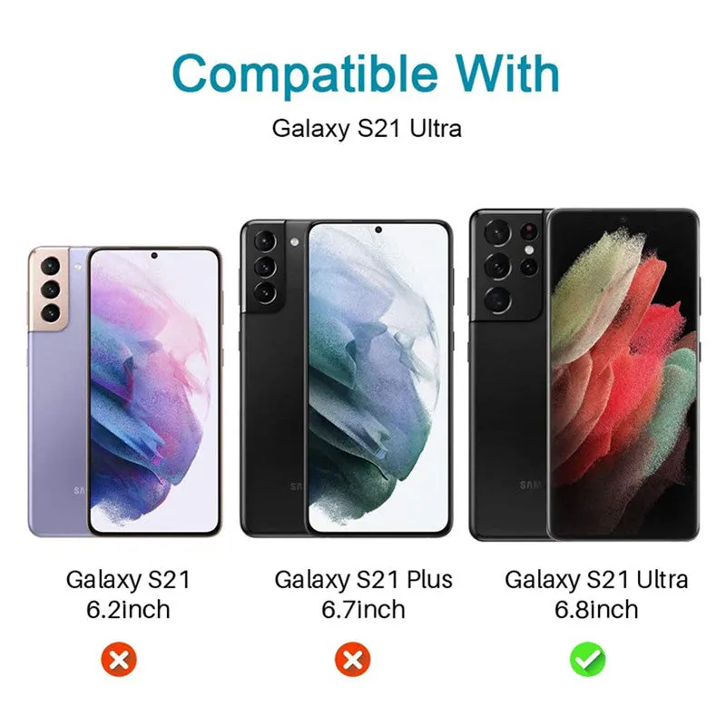 Samsung S21 Ultra Tempered Glass Lens Protector Cover