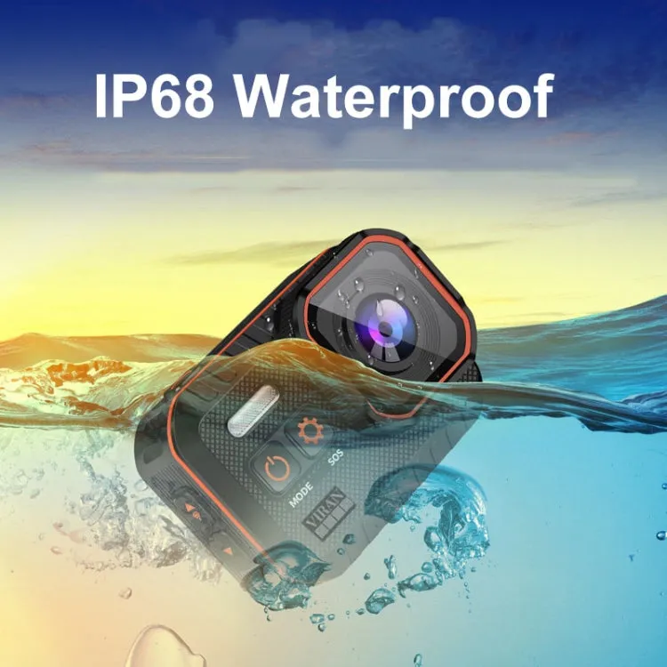SC002 4K/60FPS IP68 Waterproof WiFi HD Mini Outdoor Sports Diving Camera, Color: Black 32G