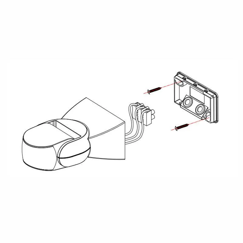 Sens Series infrared Motion Sensors in White or Black