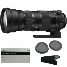 Sigma 150-600mm f/5-6.3 DG OS HSM Sports Lens for Canon EF