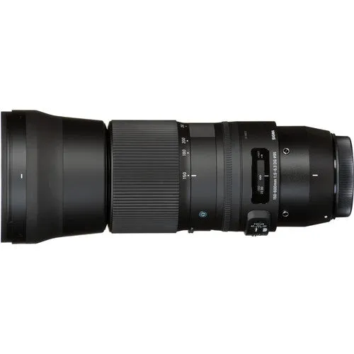 Sigma 150-600mm f/5-6.3 DG OS Hyper Sonic Motor Contemporary Lens for Canon EF
