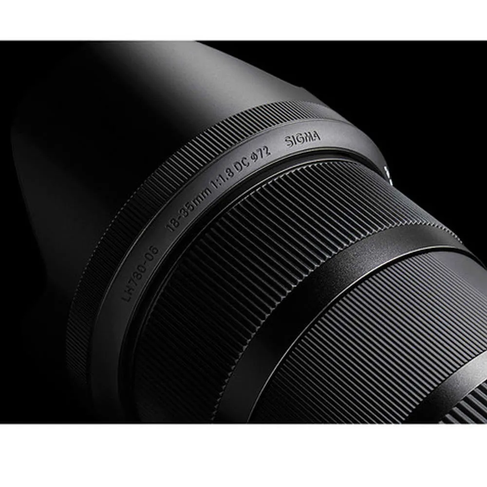 Sigma 18-35mm f/1.8 DC HSM Art Lens for Canon EF