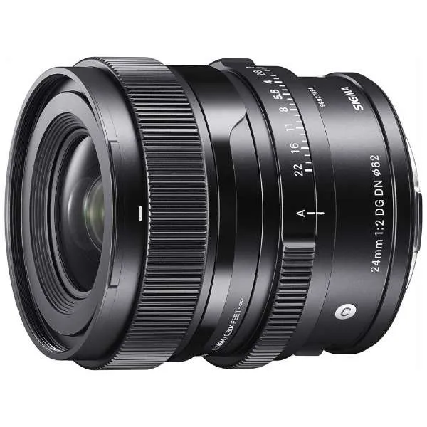 SIGMA Camera Lens 24mm F2 DG DN Contemporary [Leica L /Single Focal Length Lens]